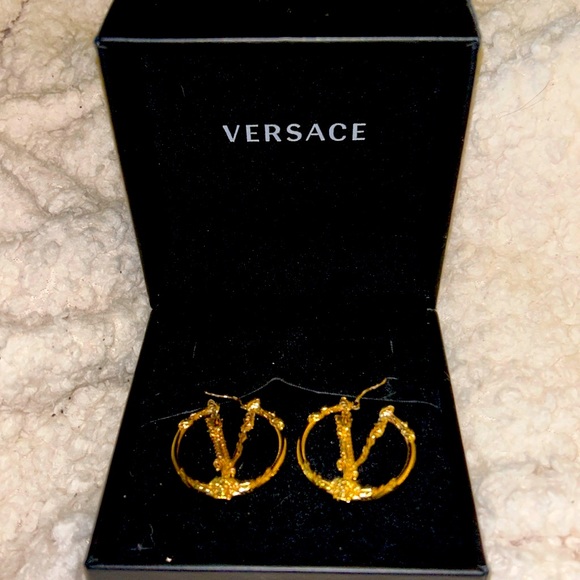 Versace Virtus Earrings